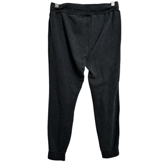 Reflex‎ Gray Jogger Sweatpants Love Rhinestone Pink Drawstring Womens Medium - Picture 3 of 6